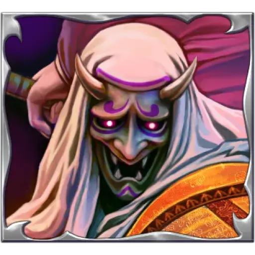 忍 Kunoichi 鬼面符號