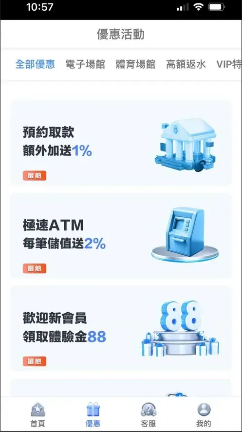 88win娛樂城 優惠活動