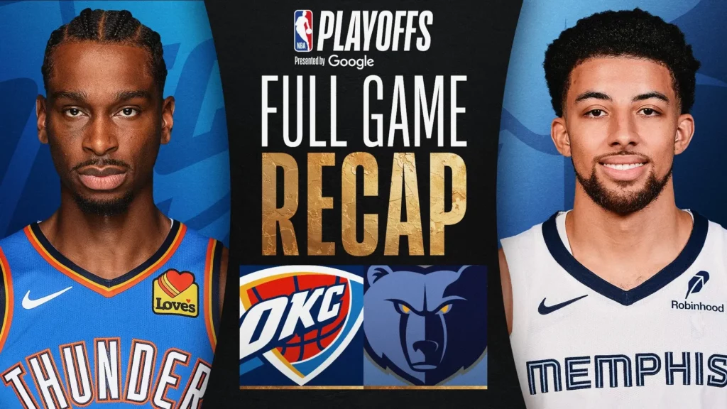 季後賽第1輪第2場-雷霆對灰熊