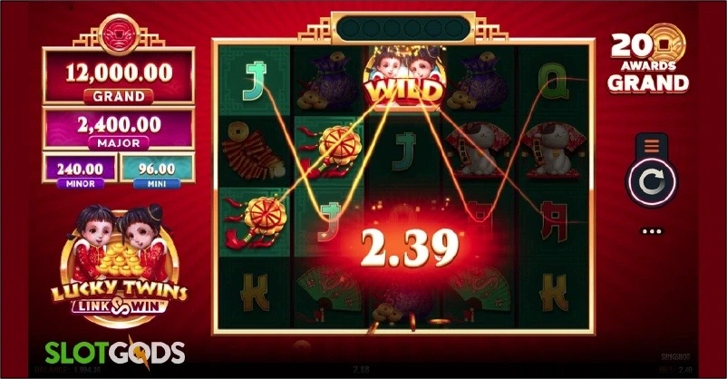 老虎機機制-Lucky Twins Link & Win-2