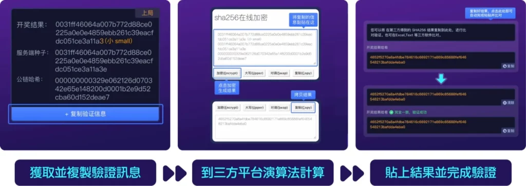 哈希遊戲_驗證流程