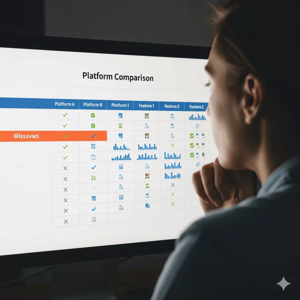 Missavws 與其他同類型平台比較