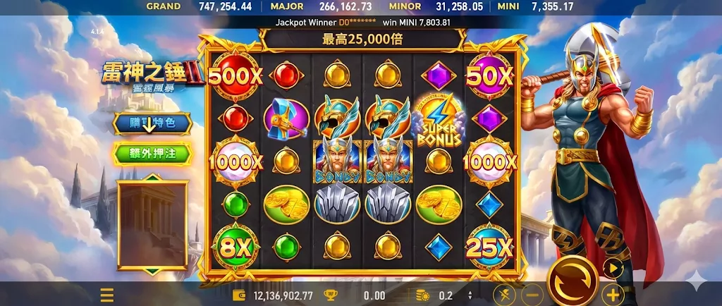 雷神之錘2 額外押注